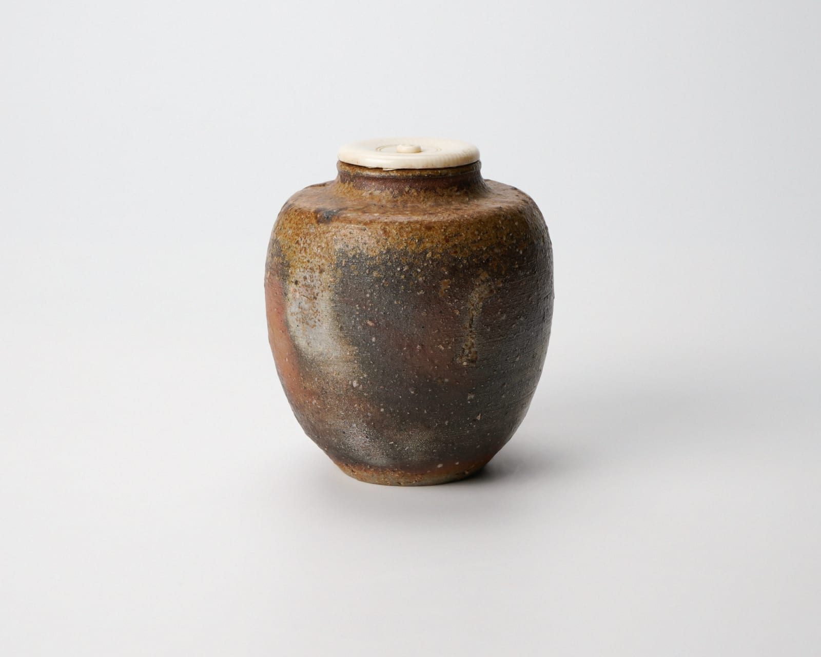 Mori Tozan 森陶山, Bizen tea caddy