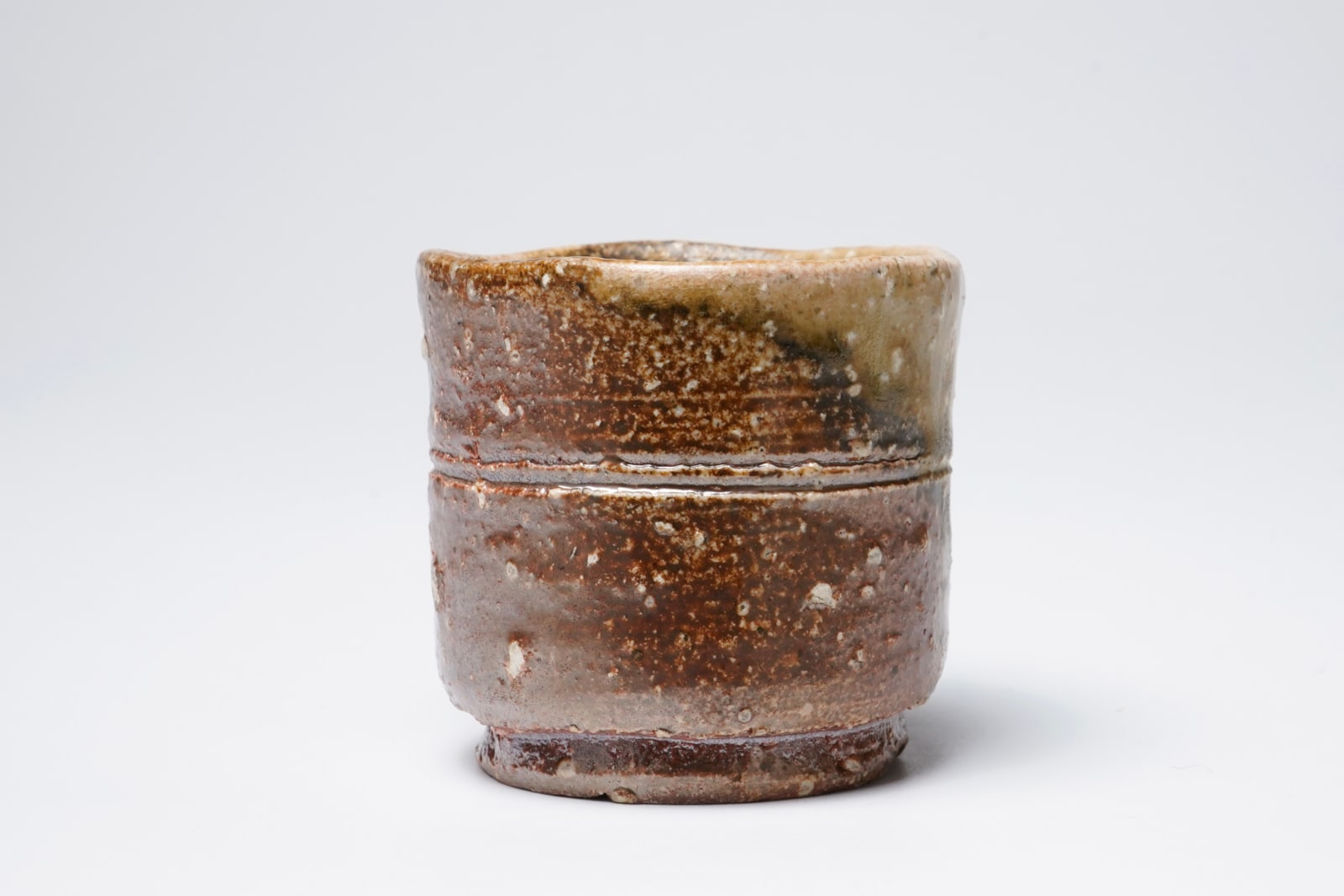 Takahashi Rakusai IV 四代高橋楽斎, Shigaraki Guinomi 信楽ぐい吞