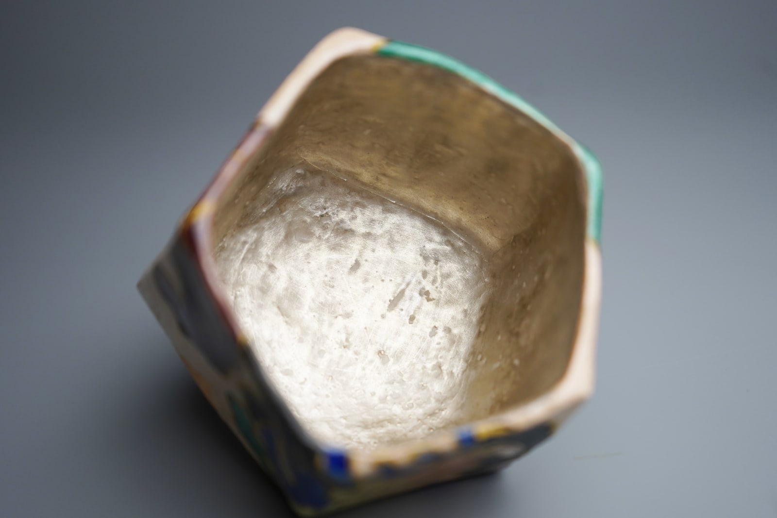 Nakamura Takuo 中村 卓夫, Square Teabowl 角々碗, 2010s