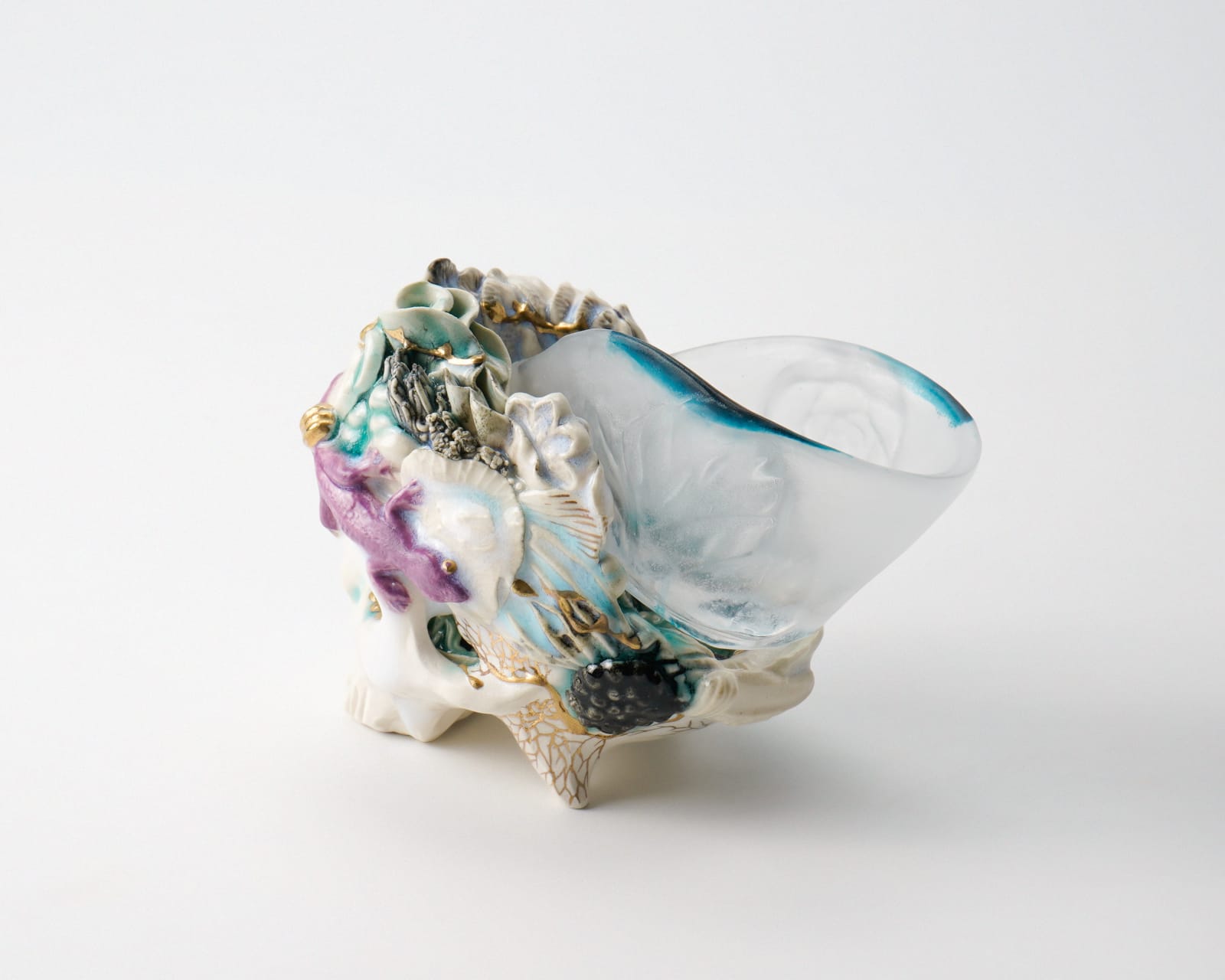 Oishi Sayaka 大石早矢香, No.7 Sake vessel -memento mori- 酒器, 2024