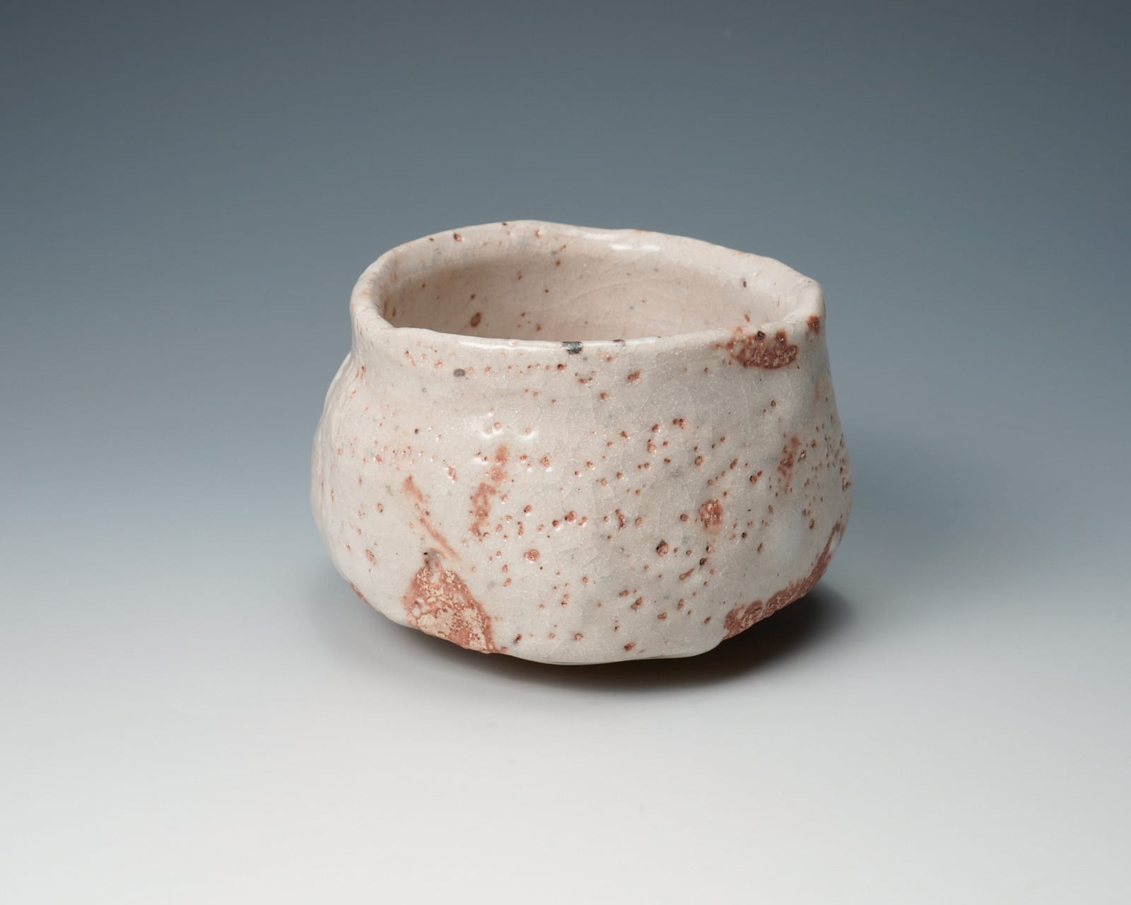 YAMADA Hiroki 山田洋樹, No.3 White shino teabowl , 2024