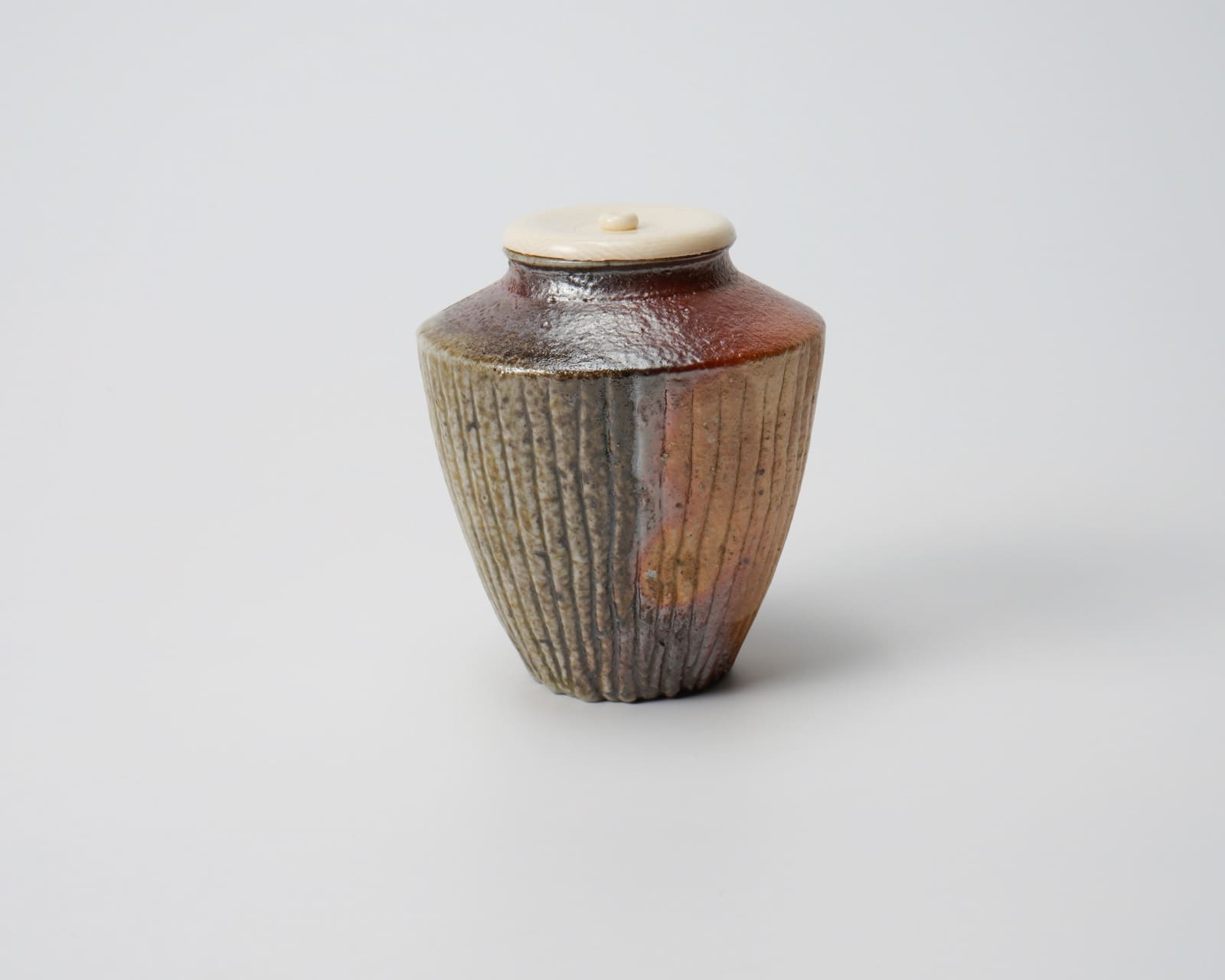 Nishihata Tadashi 西端正, Tanba tea caddy 丹波茶入