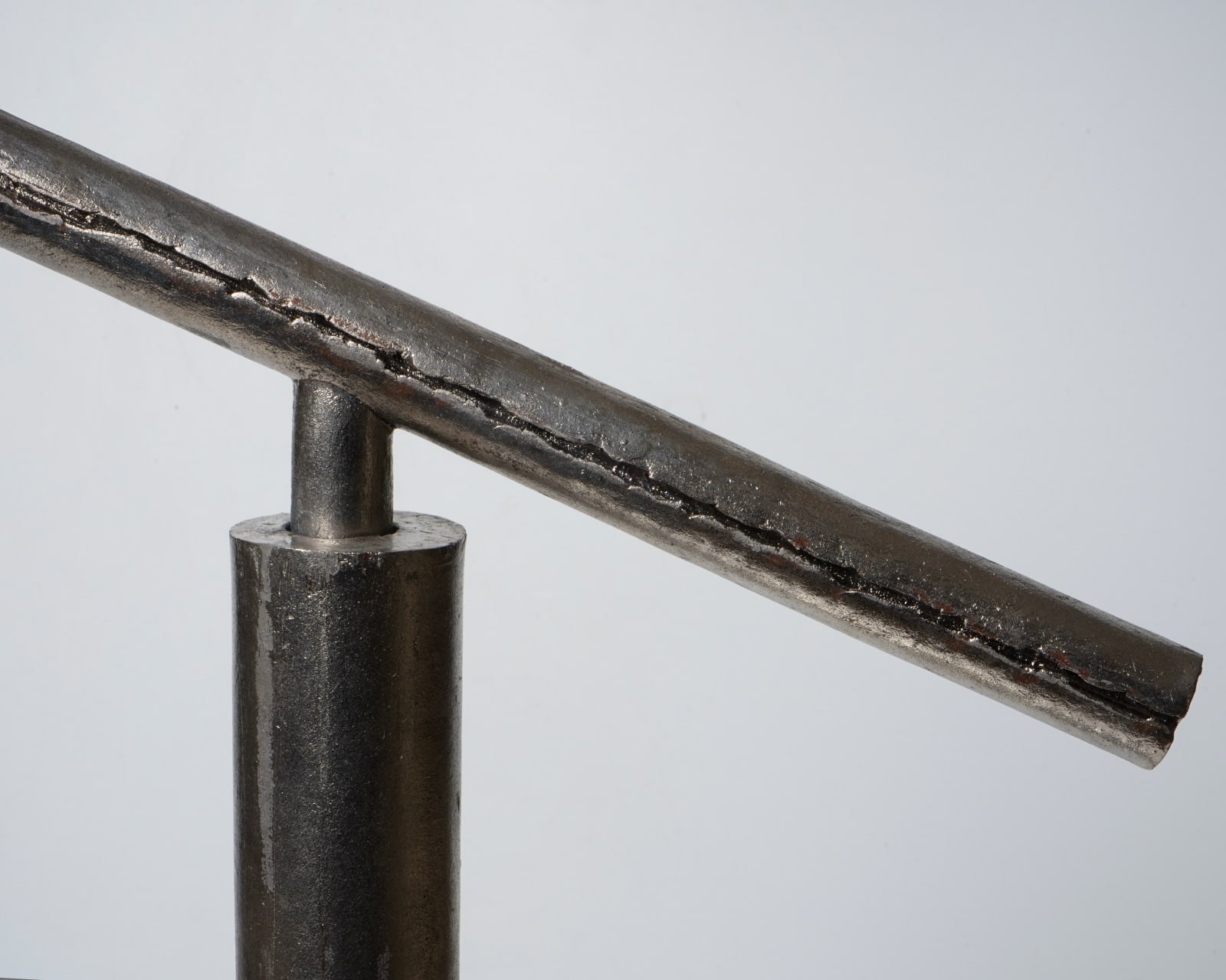 Yamada Hikaru 山田光, Silver-glazed Pipe 銀泥パイプ No.316, 1995