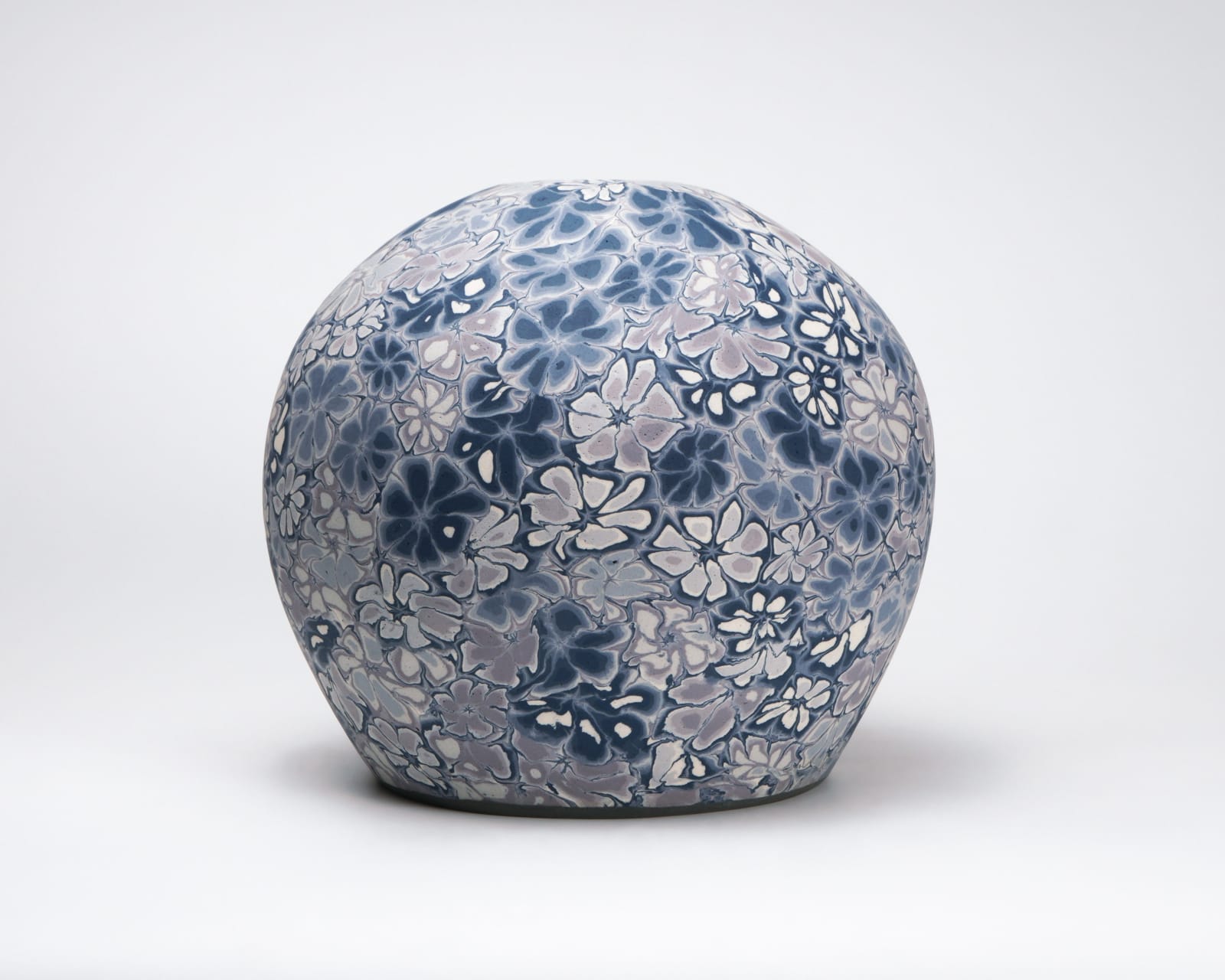 Matsui Kosei 松井康成, Neriage Jar, Seihaku series, 1990's