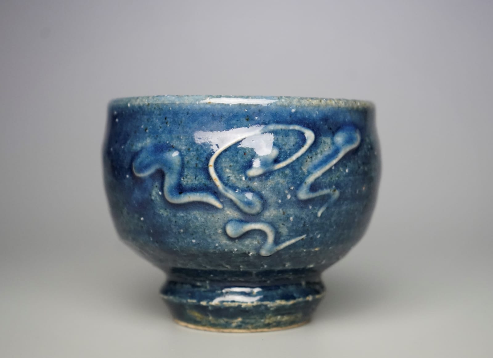 Kawai Kanjiro 河井寛次郎, Gosu Teabowl 呉洲茶碗