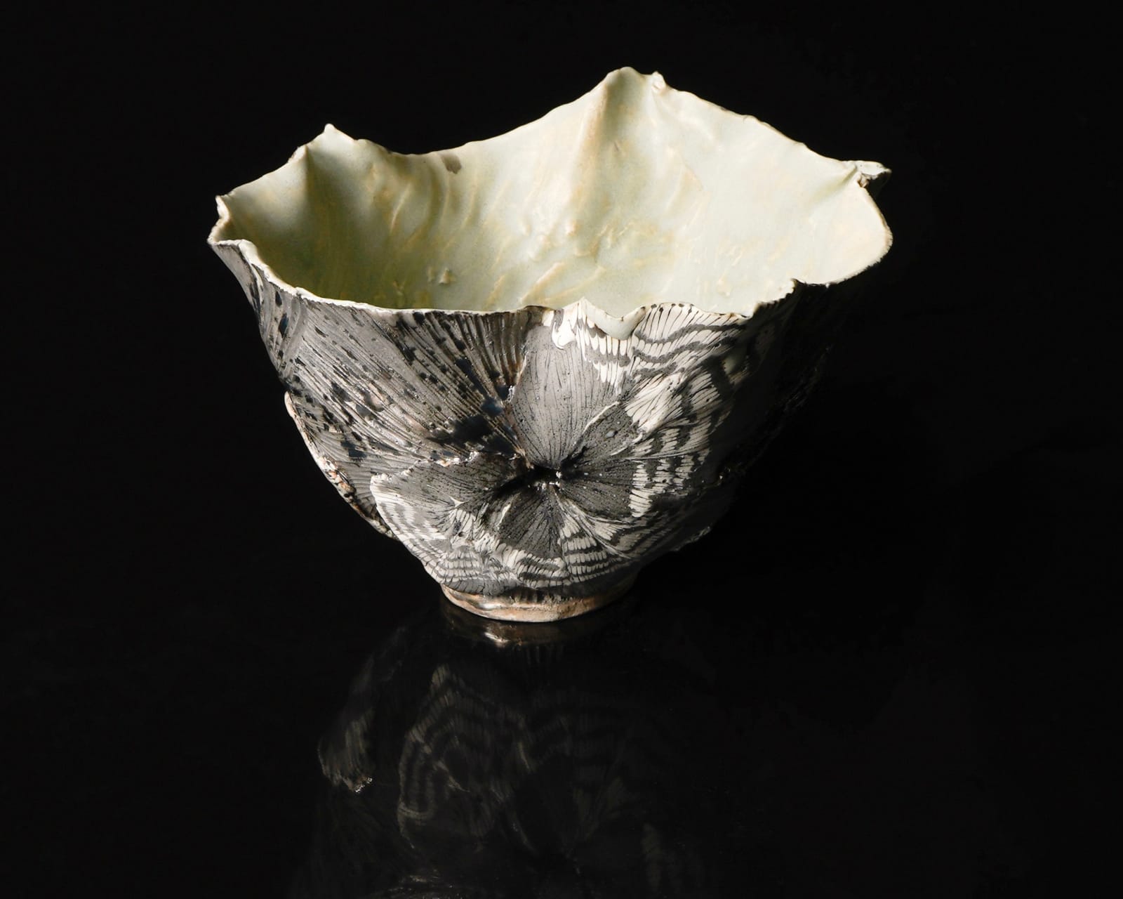 Shingu Sayaka 新宮さやか, No.38 "Calyx" teabowl 萼容 碗, 2024