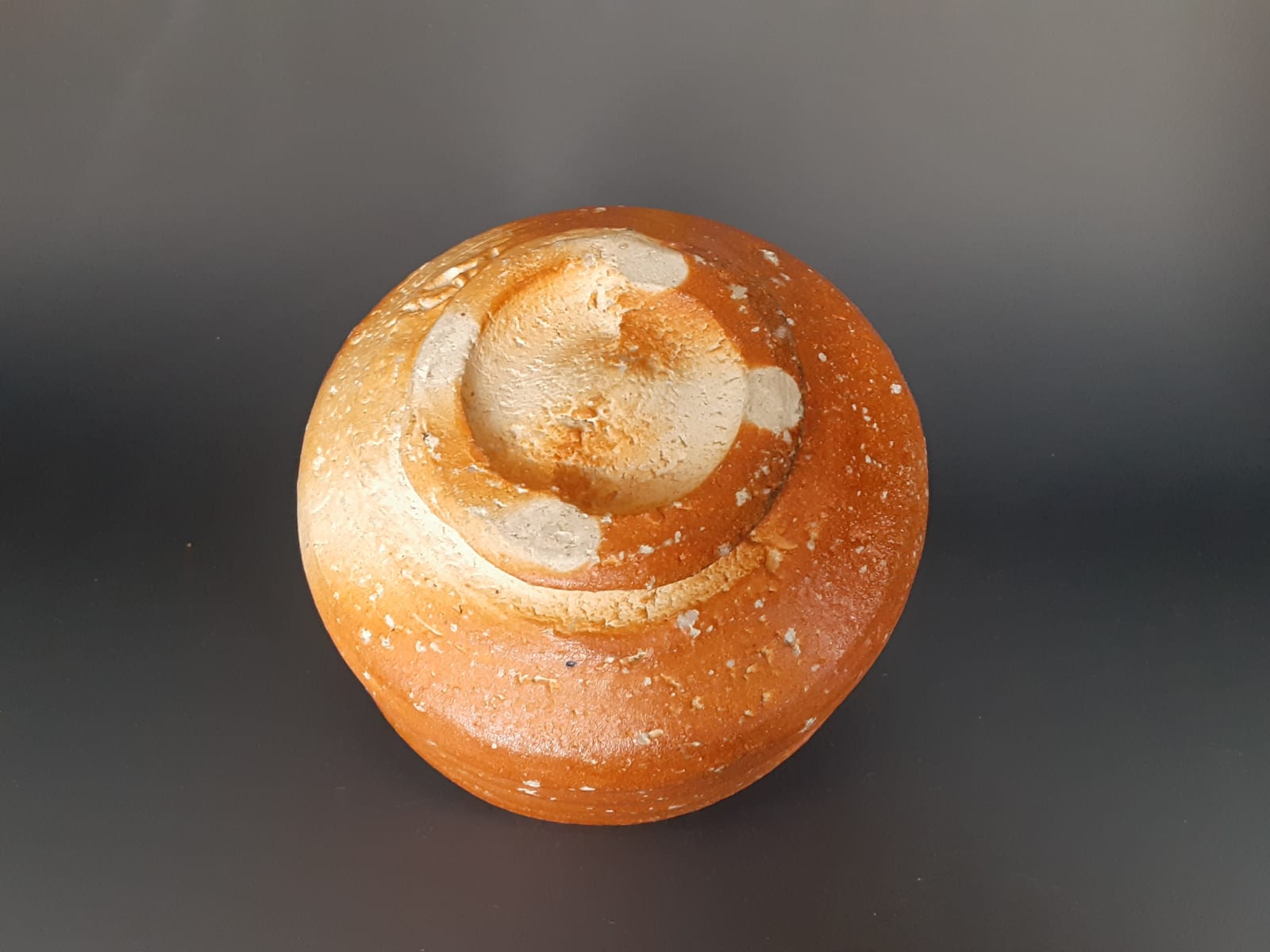 Takahashi Rakusai 高橋楽斎, Shigaraki Teabowl 信楽茶碗