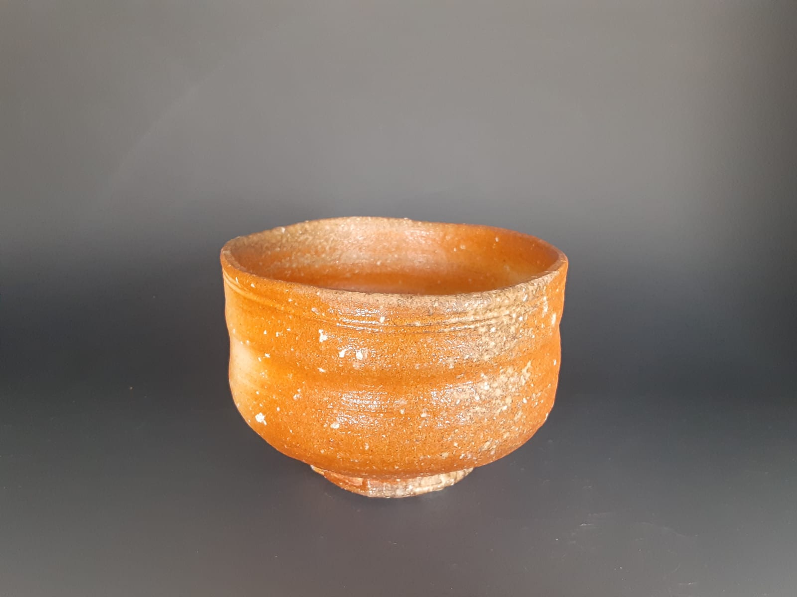 Takahashi Rakusai 高橋楽斎, Shigaraki Teabowl 信楽茶碗