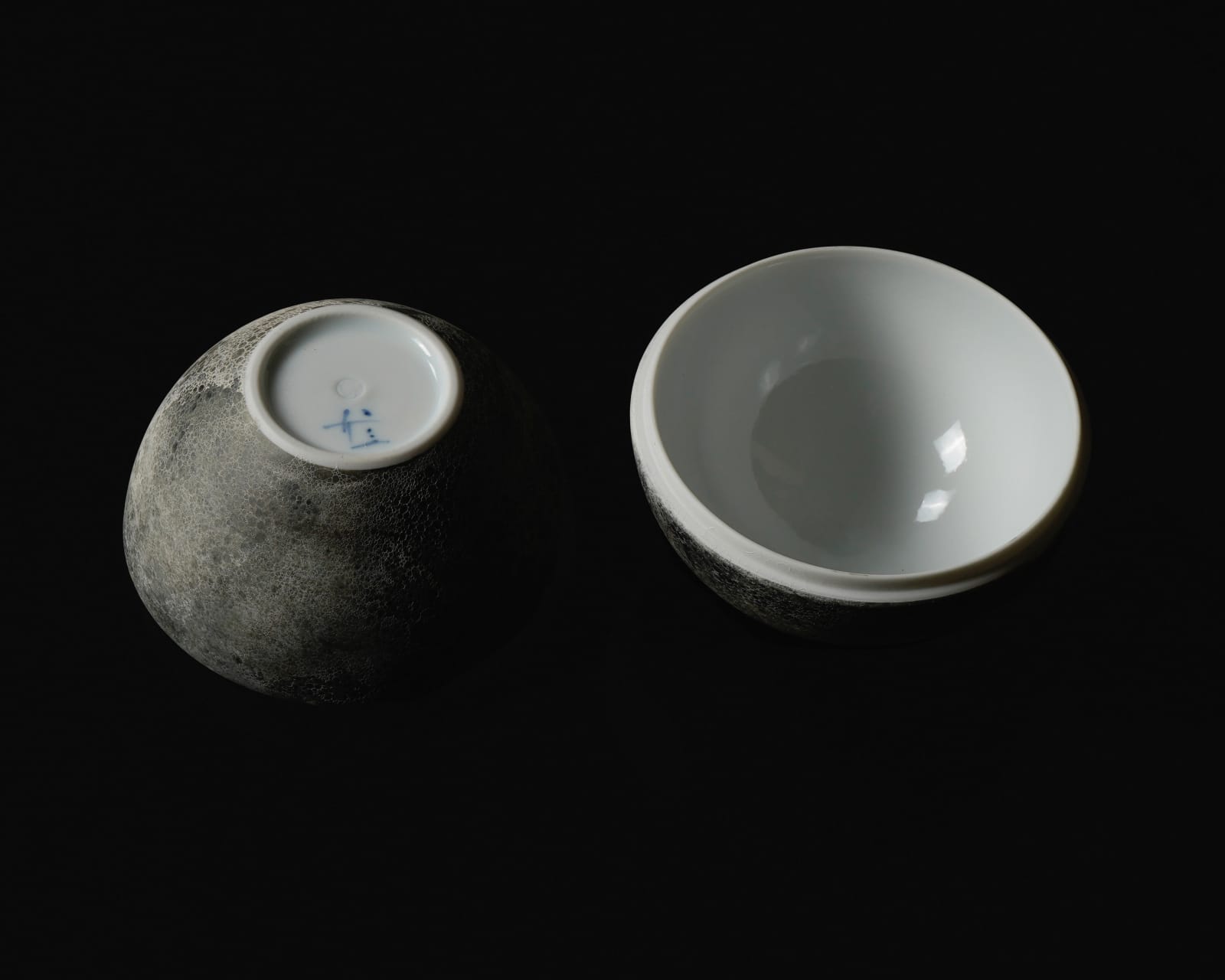 Terauchi Shinji 寺内信二, No.5 Small covered spherical bowl "Asteroid" 小惑星 珠型珍味, 2024