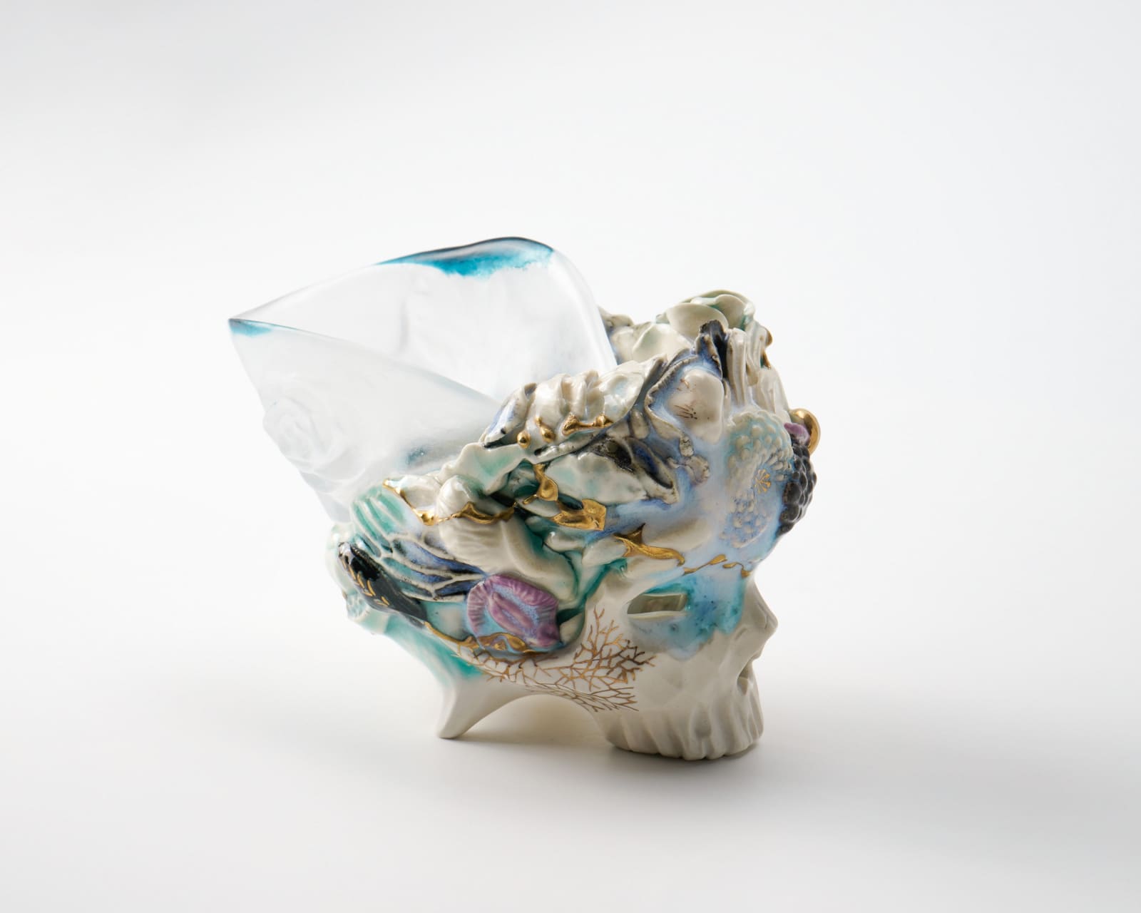 Oishi Sayaka 大石早矢香, No.7 Sake vessel -memento mori- 酒器, 2024