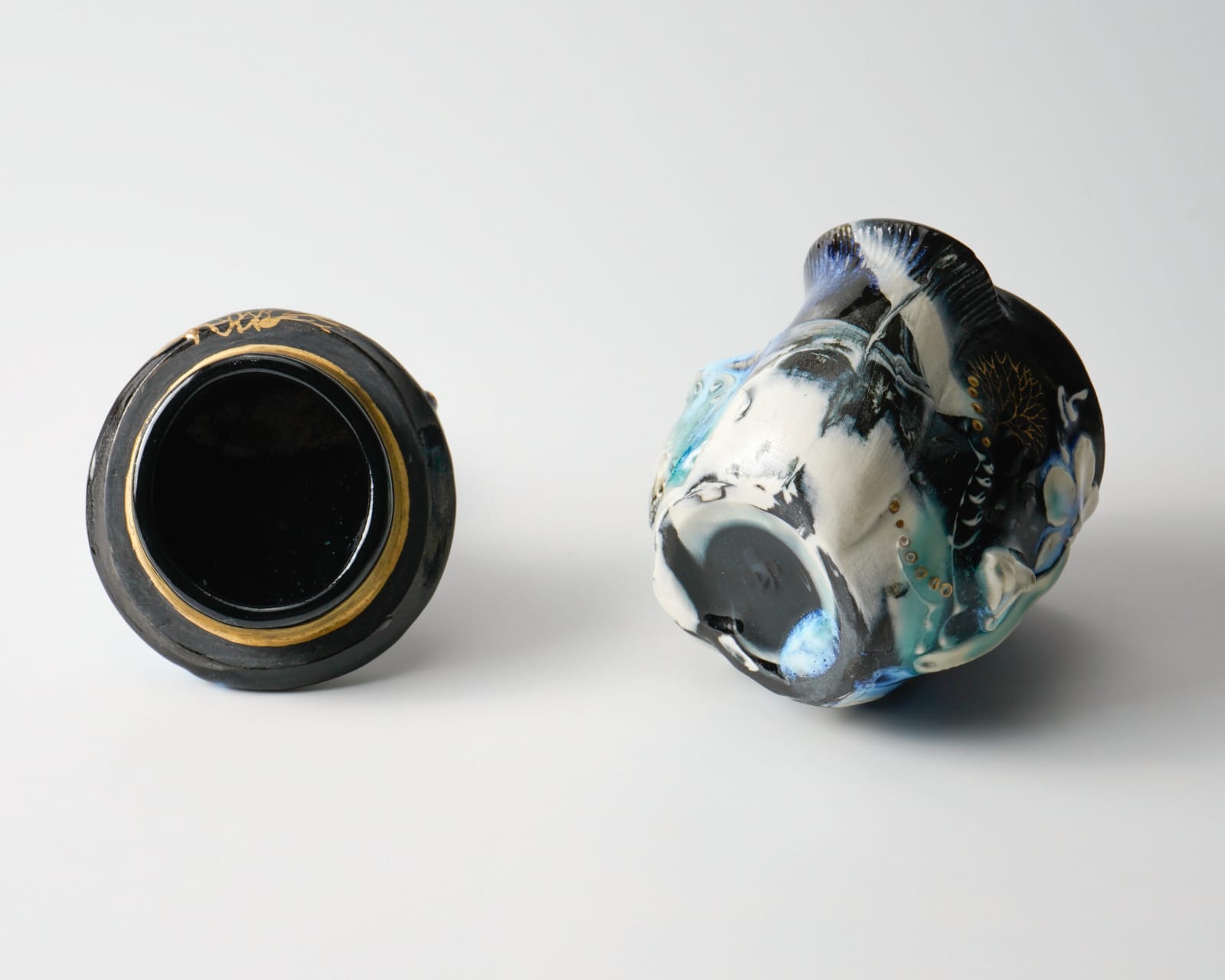 Oishi Sayaka 大石早矢香, No. 2 Tea caddy "Kinoko (mushroom)" 茶入, 2024