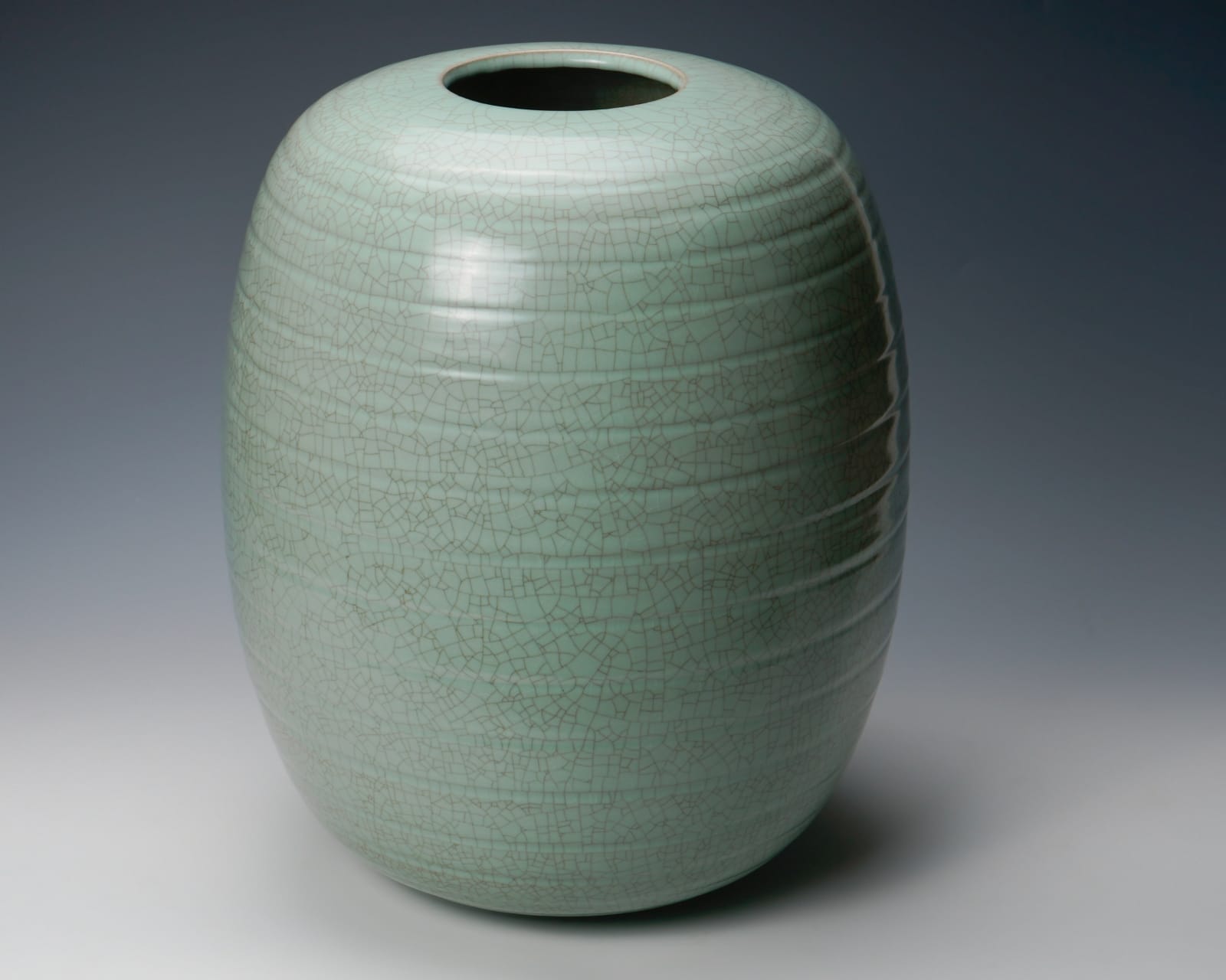 Nakashima Hiroshi 中島 宏, Jade celadon jar 翡青磁壷 | Dai