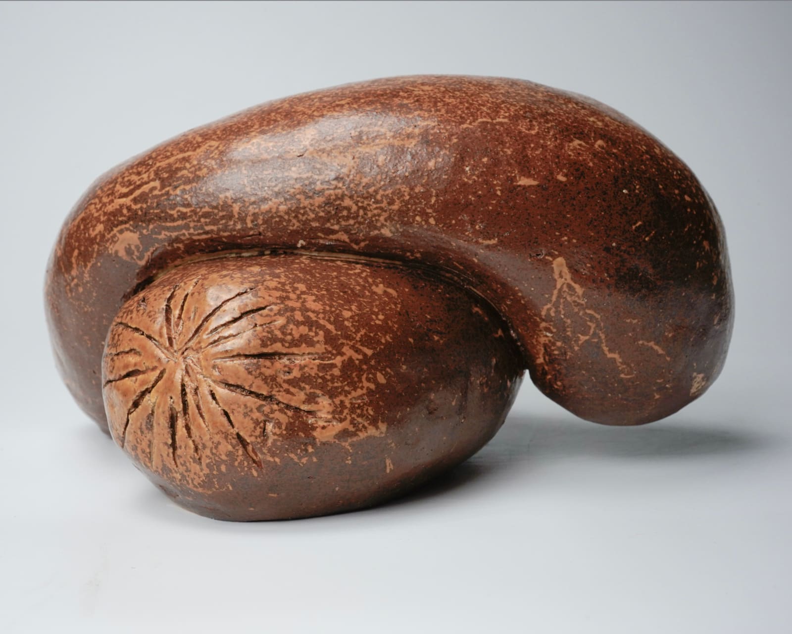 Kumakura Junkichi 熊倉順吉, Irabo Glazed Flower Vessel, 1970's