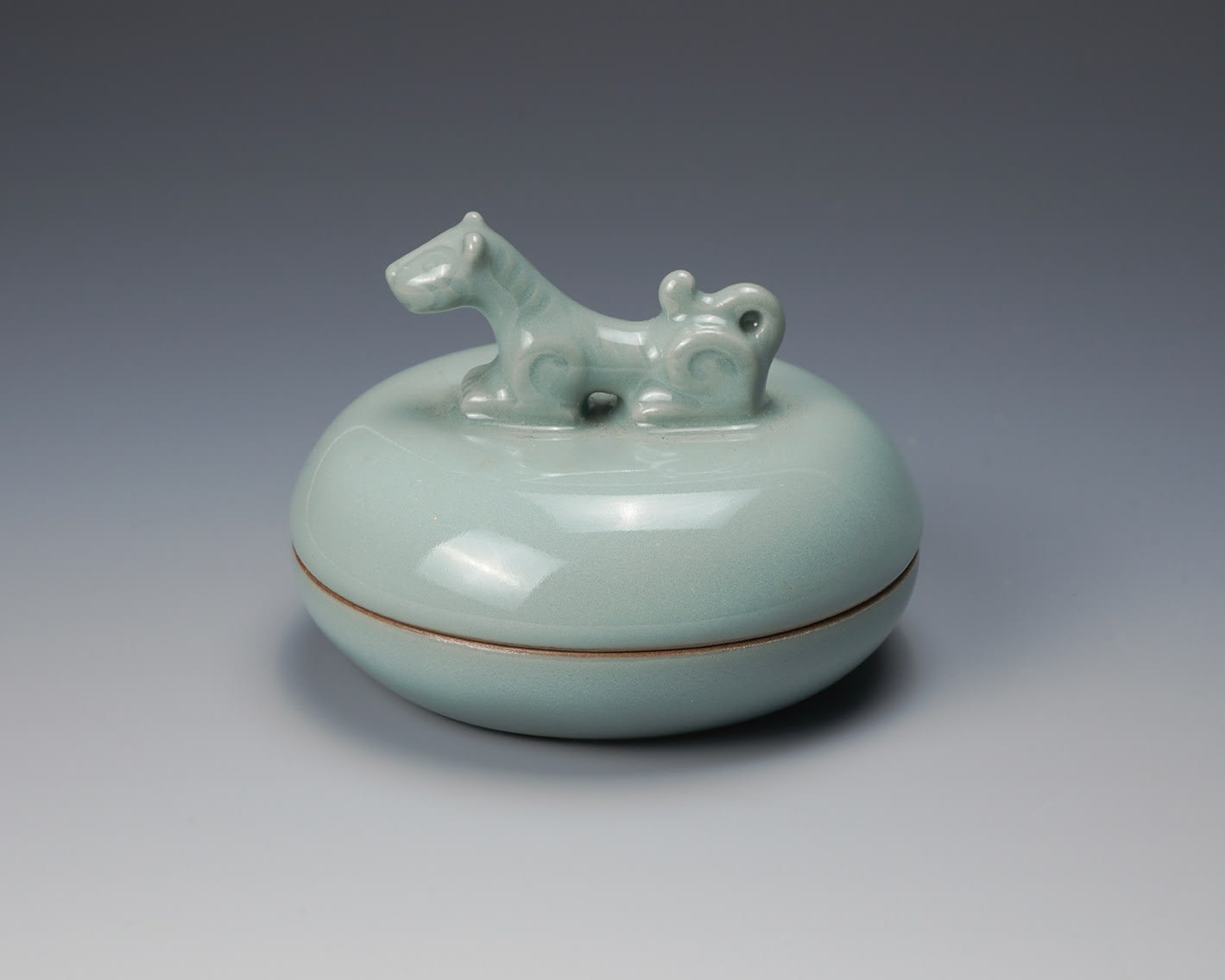 SUWA Sozan Ⅲ 三代 諏訪 蘇山, Zodiac Incense container: Tiger