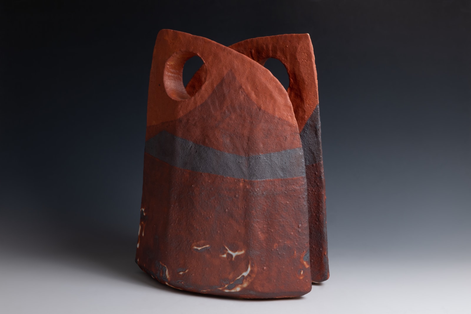 Suzuki Osamu 鈴木蔵, Shino Vase 志野花器, 1991