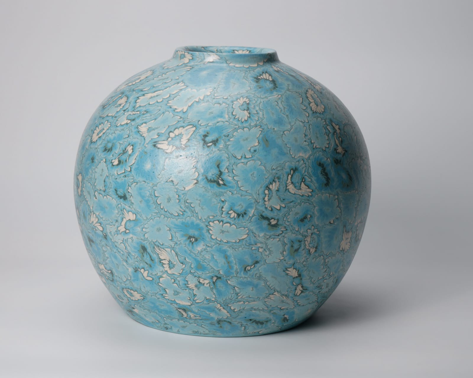 Matsui Kosei 松井康成, Neriage Jar, 1987