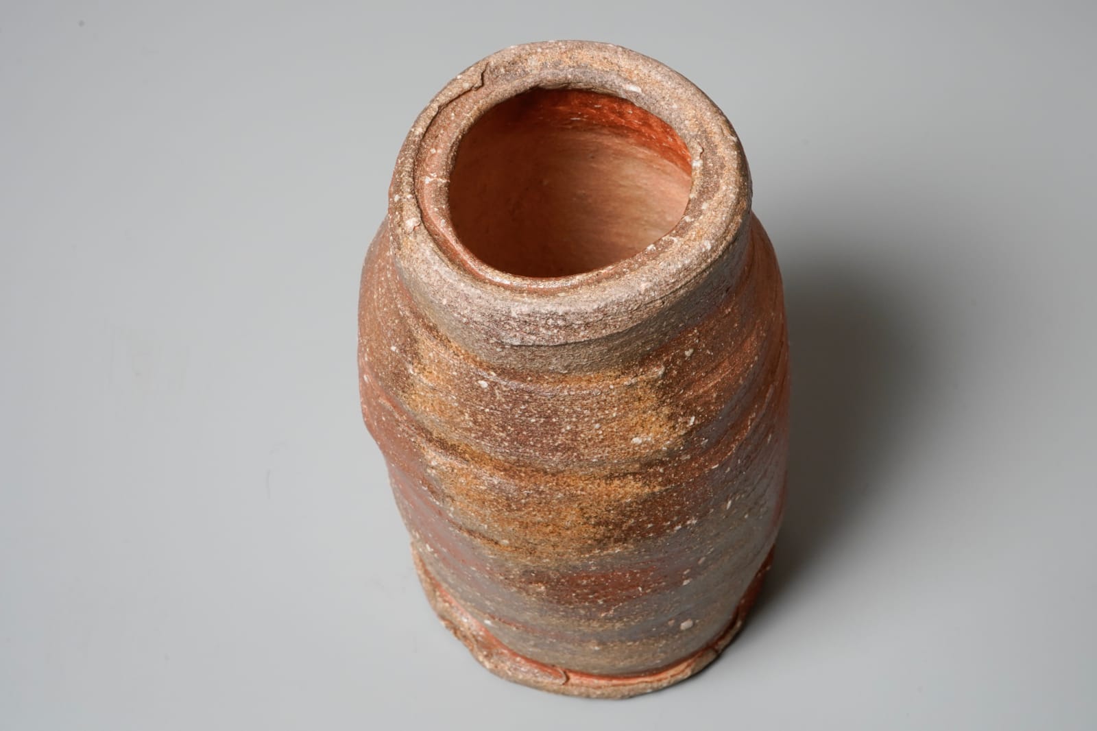 Ueda Naokata VI 6代上田直方(光春), Shigaraki flower vase 信楽花入