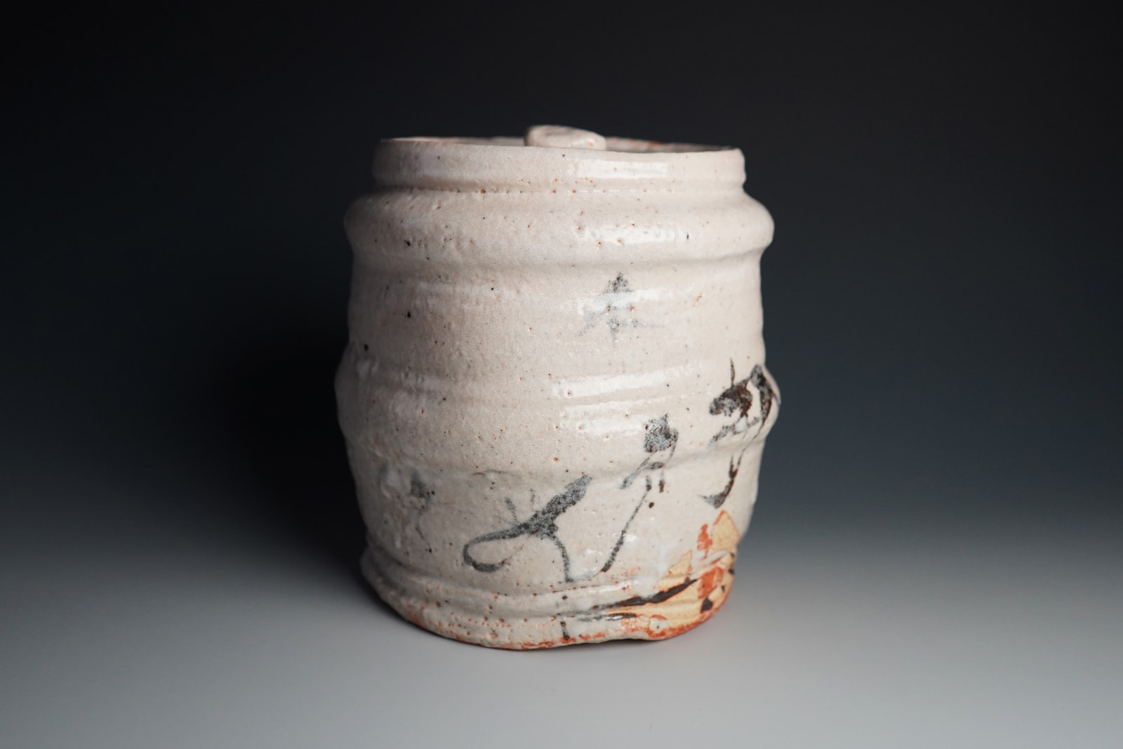 Suzuki Goro 鈴木五郎, Shino water jar 志野水指