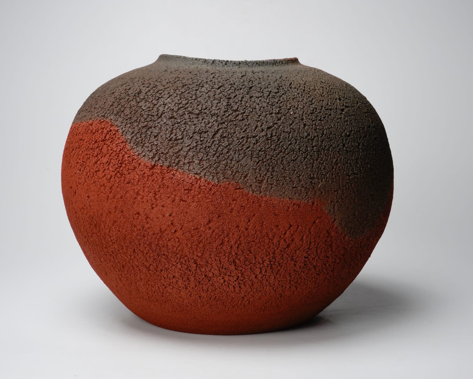 Ito Sekisui 伊藤赤水, Jar 無名異壺