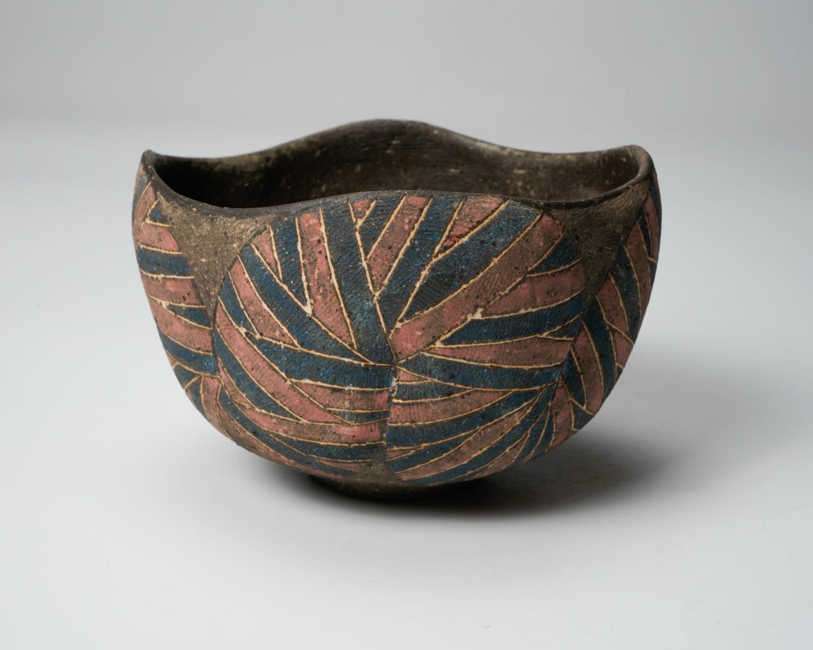 Takeuchi Shingo 竹内真吾, Inlaid Tea bowl, 2023