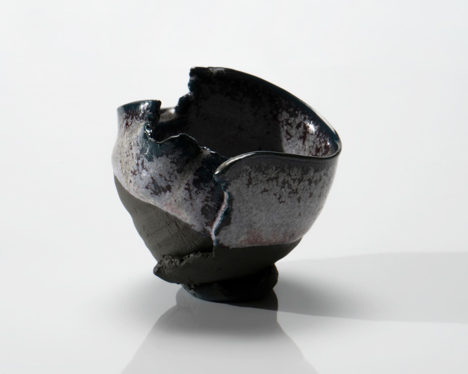 Kato Mami 加藤真美, Frost glazed sake cup 4, 2025
