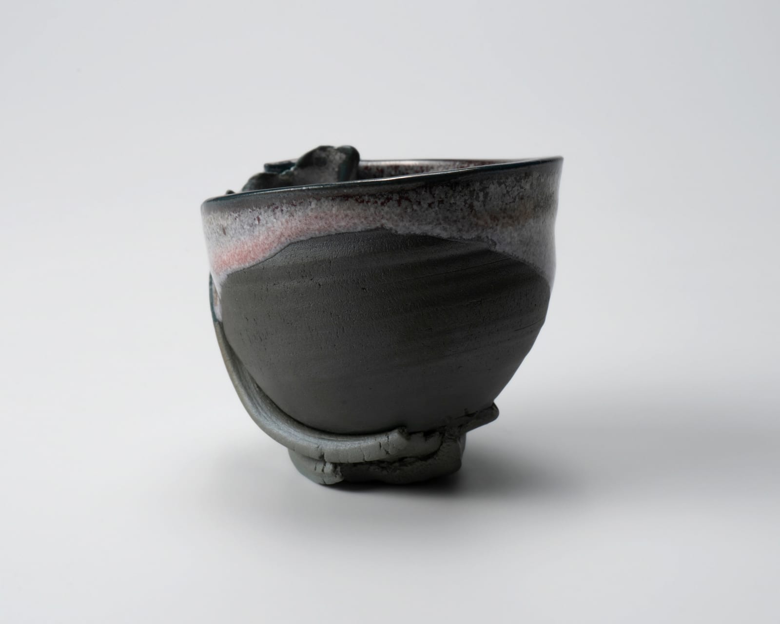 Kato Mami 加藤真美, Frost glazed sake cup 3, 2025