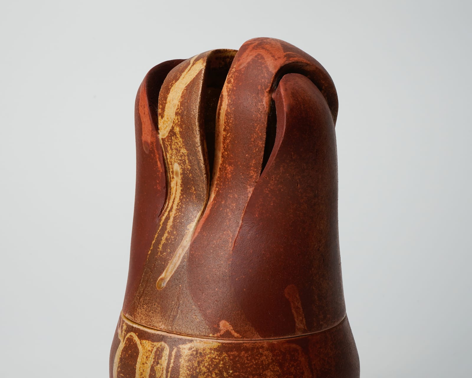 Kiyomizu Rokubei VII 七世清水六兵衛, SEKITOYO 9 席陶容・九 (Incense Burner), 1989