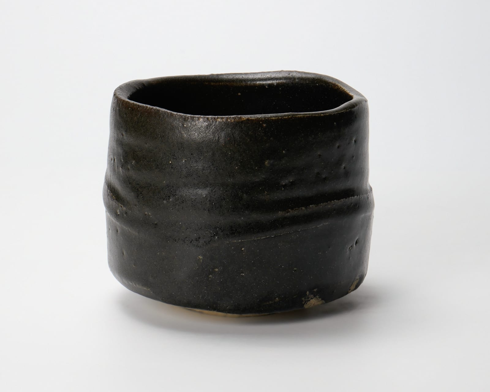 KISHIMOTO Kennin 岸本謙仁, Seto black tea bowl 瀬戸黒茶碗