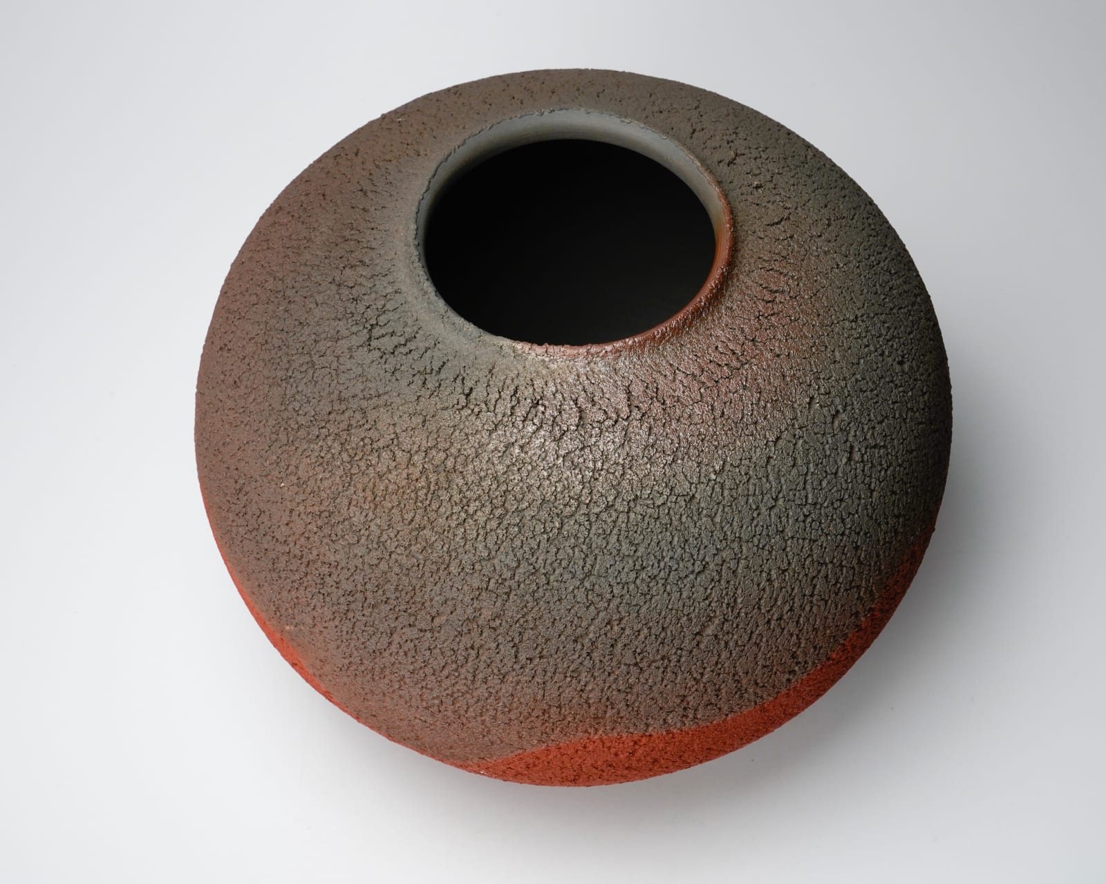 Ito Sekisui 伊藤赤水, Jar 無名異壺
