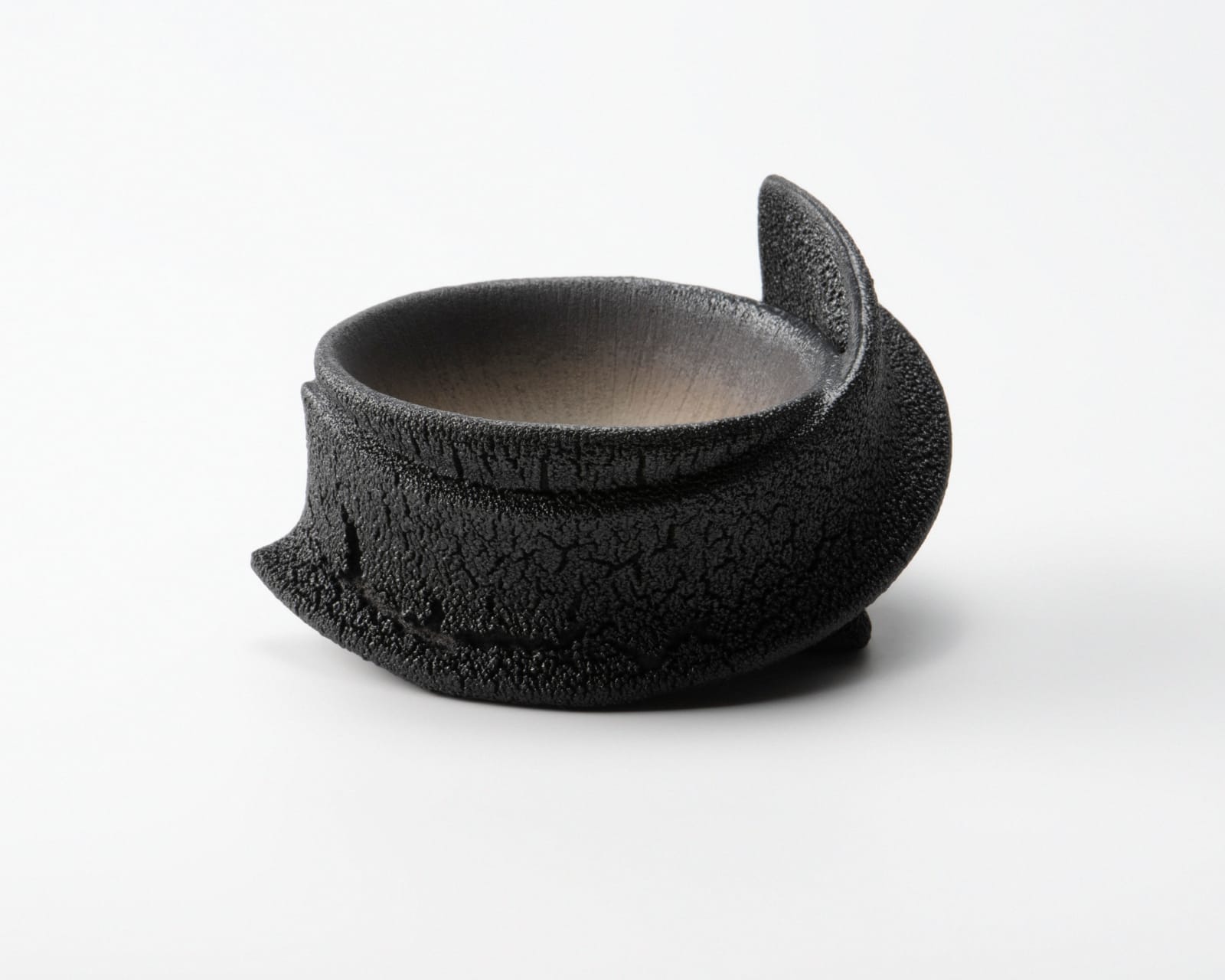 Matsutani Fumio 松谷文生, D5 - Rei Kei (Black) Sake cup, 2025