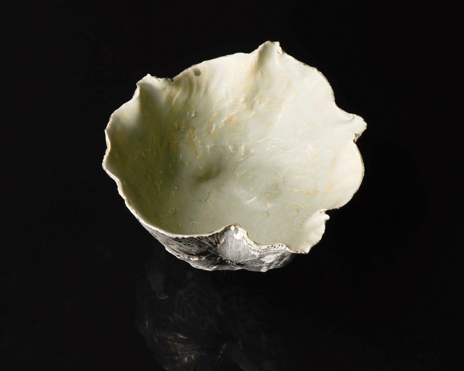 Shingu Sayaka 新宮さやか, No.38 "Calyx" teabowl 萼容 碗, 2024