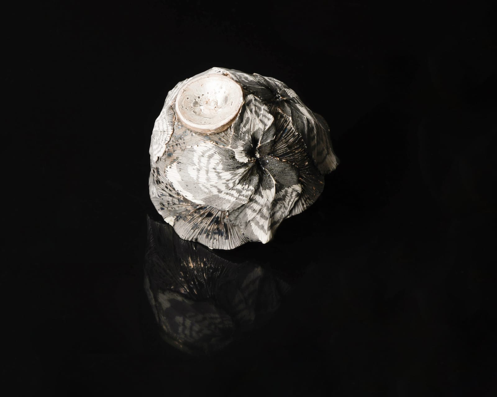 Shingu Sayaka 新宮さやか, No.38 "Calyx" teabowl 萼容 碗, 2024