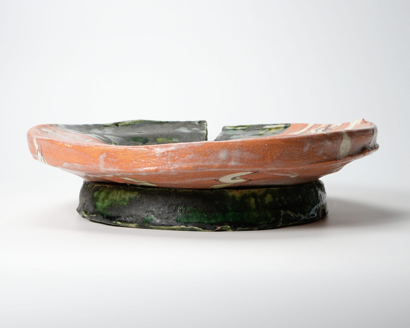 Suzuki Goro 鈴木五郎, Oribe hanging plate