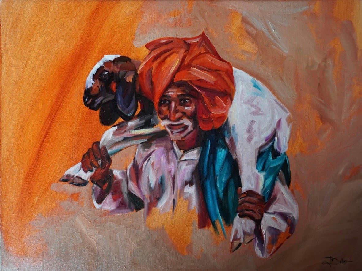 Indian Goatherd , 2025