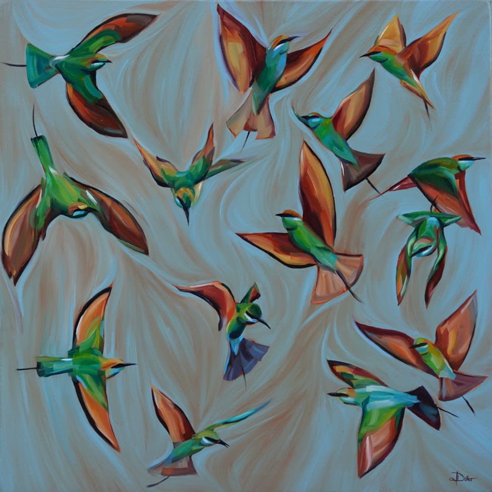 Colony of Green Bee-Eaters, 2025