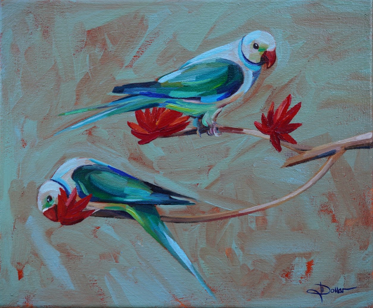 Malabar Parakeets , 2025