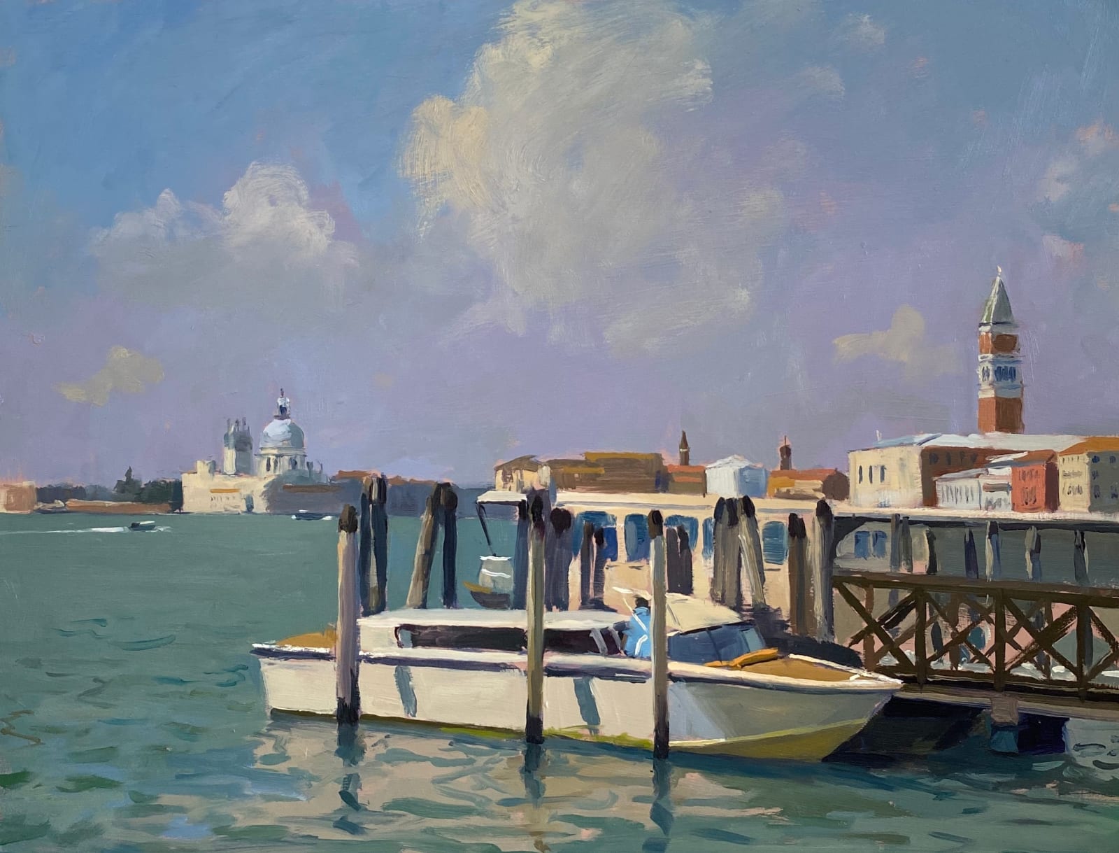Daisy Sims Hilditch, Afternoon Light Santa Maria della Salute, 2020