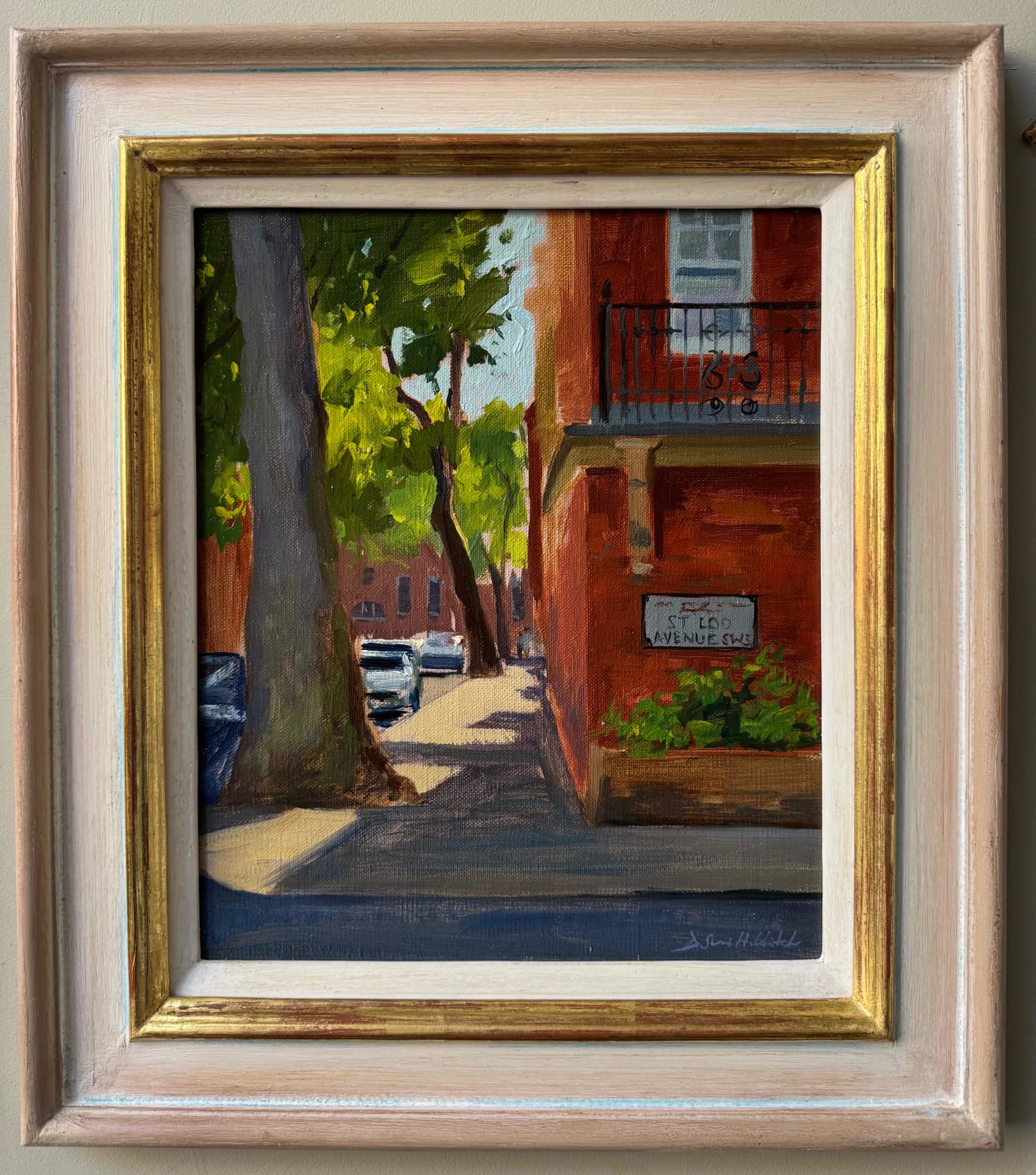 Daisy Sims Hilditch, Summer morning on Flood Street, 2024