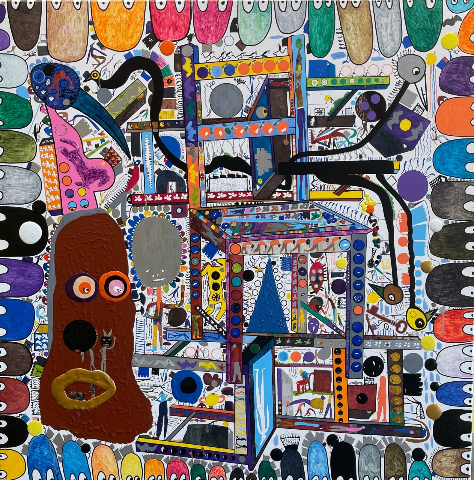 Mo Baala, The chairs of life, 2023