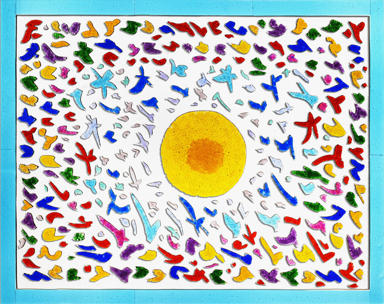 Tahar Ben Jelloun, Fenêtre #8, 2024-2025