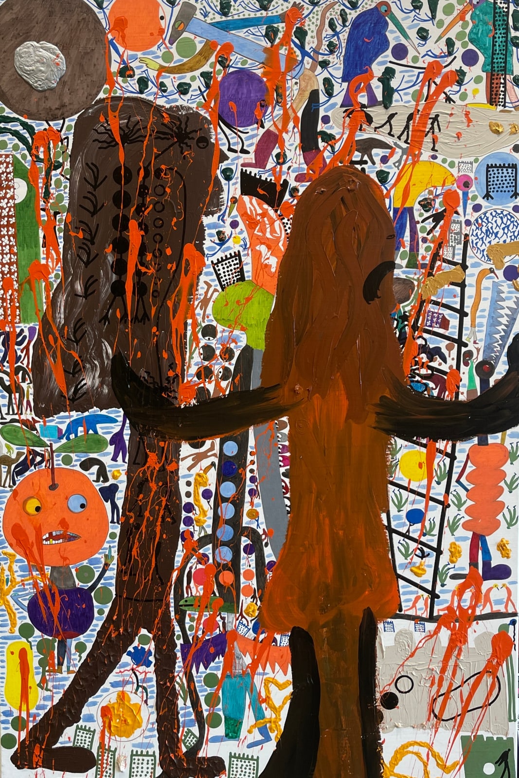 Mo Baala, Adam and Eve just arrive on earth, 2023