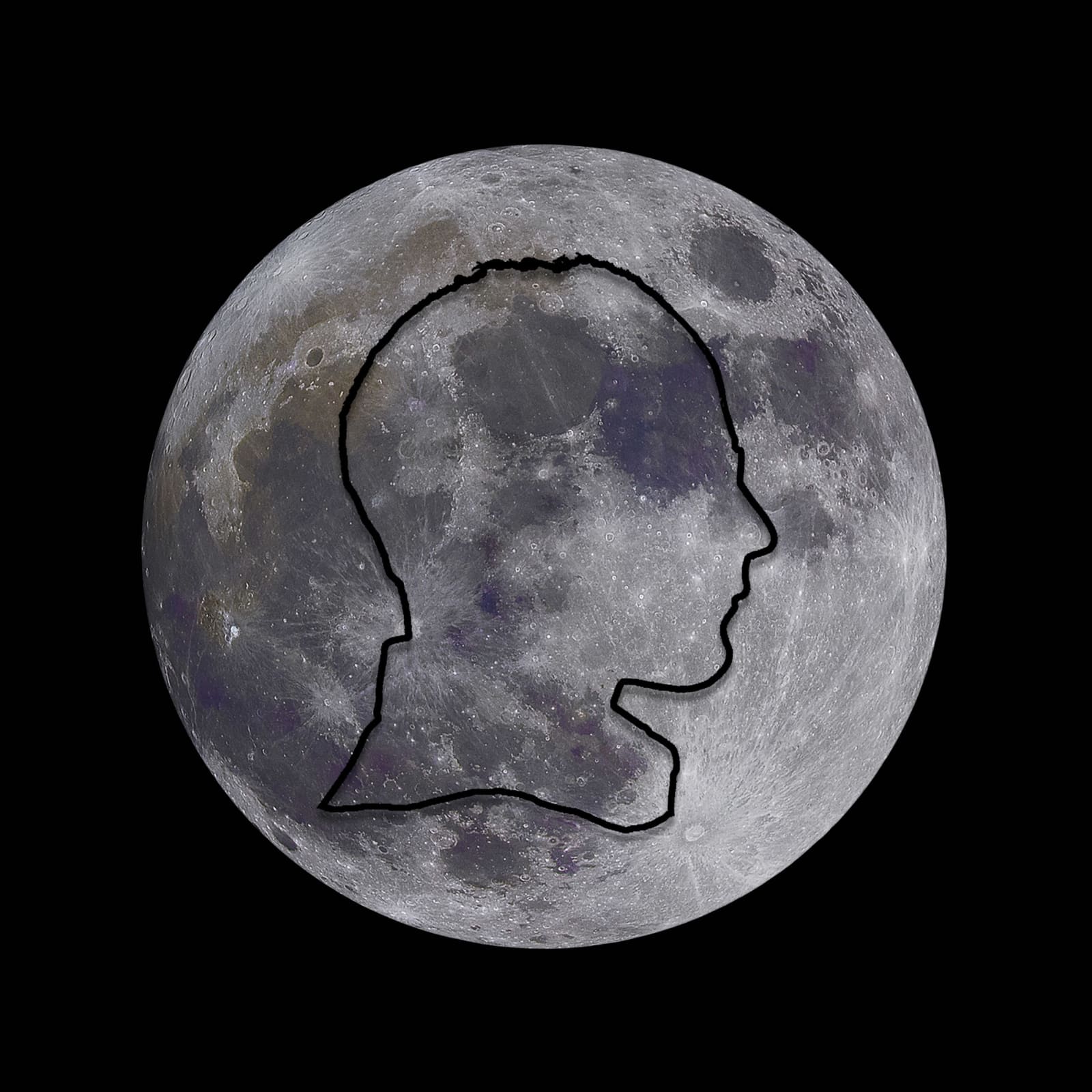 Mohamed El baz, Flower moon, 2023