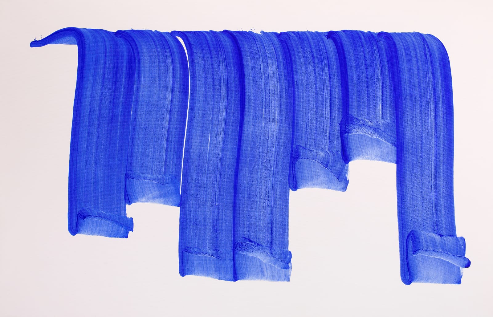 Najia Mehadji, Blue wave, 2021