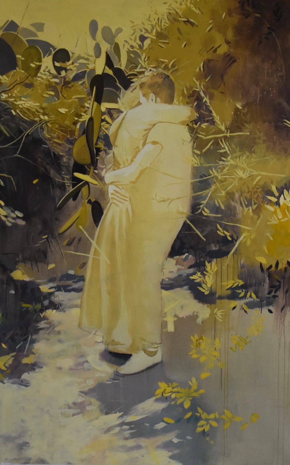 Nabil El Makhloufi, L'étreinte, 2015