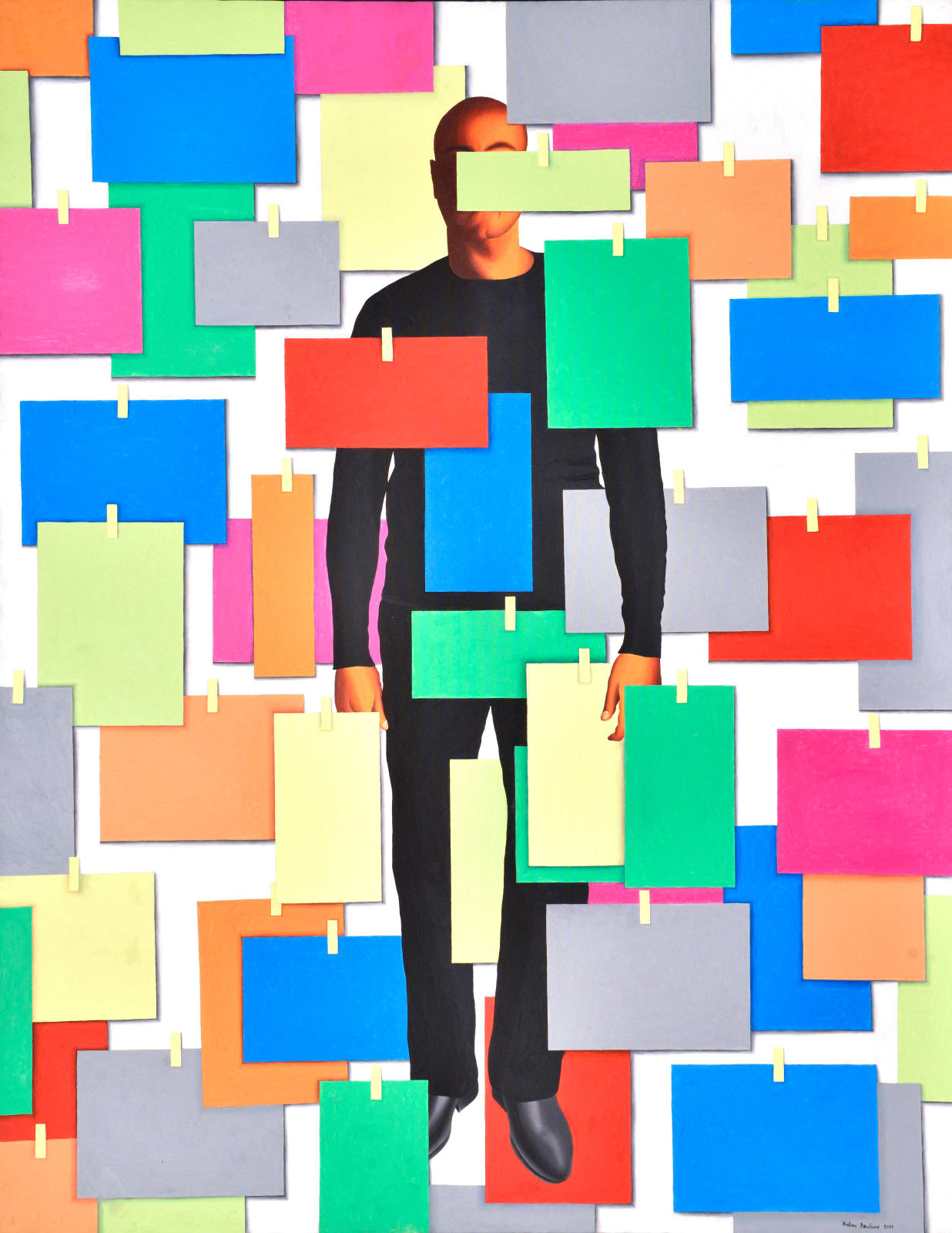 Hicham Benohoud, Sans titre, 2013