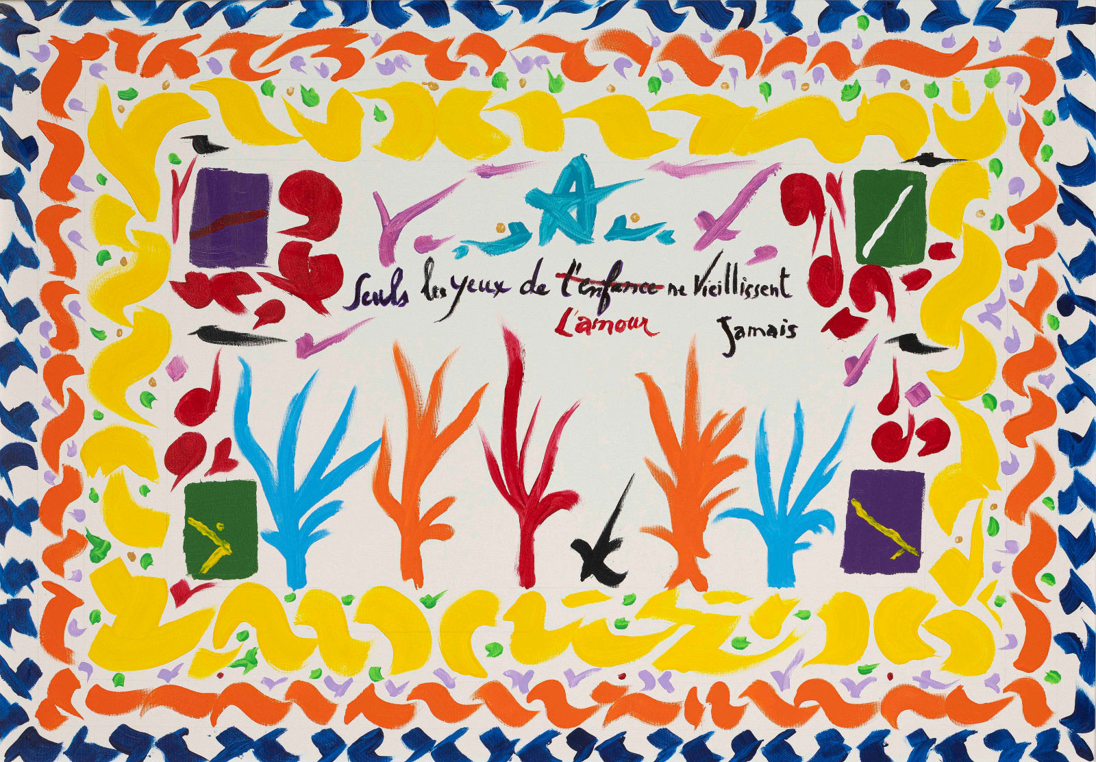 Tahar Ben Jelloun, Tapis 1, 2023