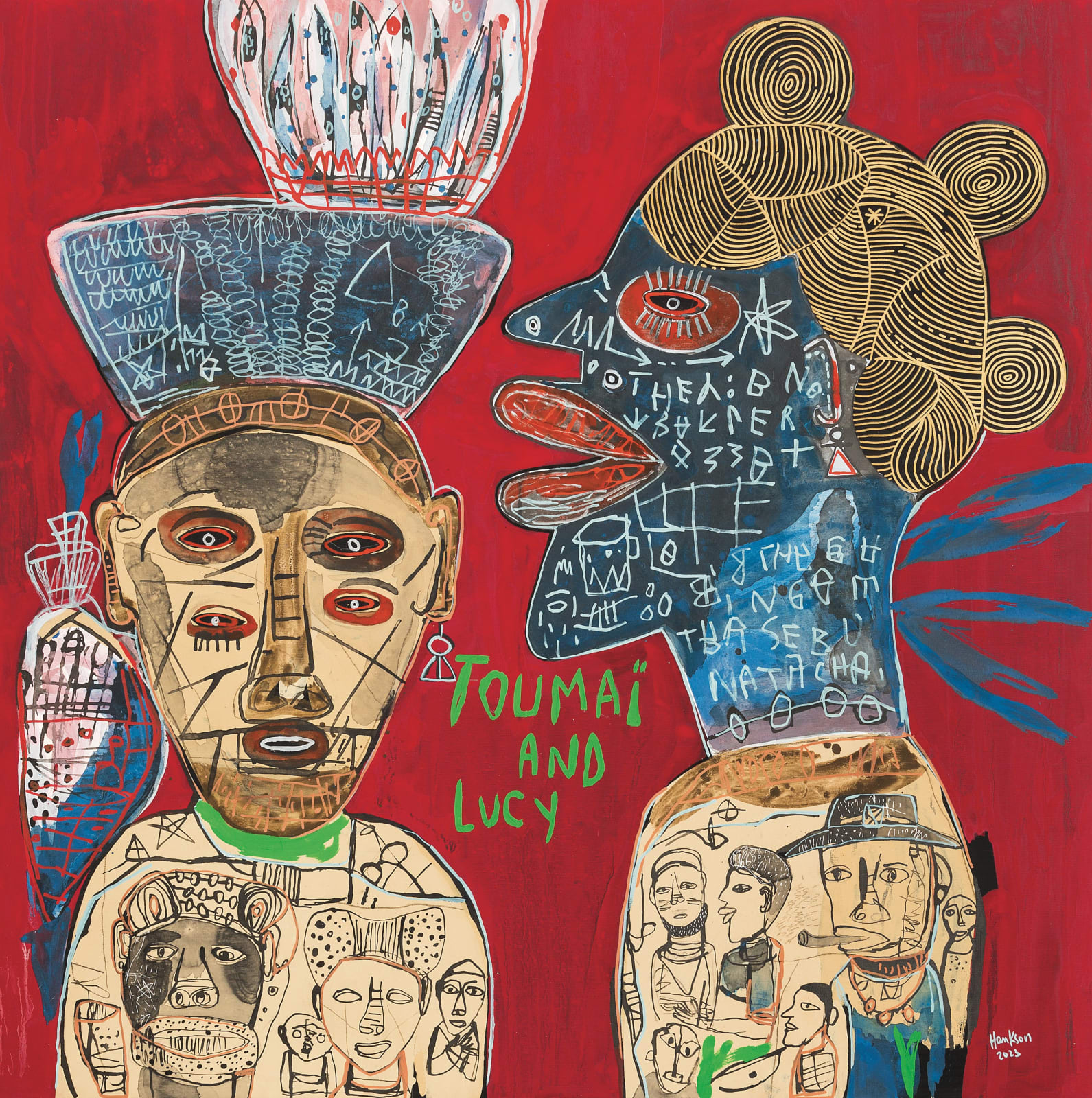 Hako Hankson, Toumaï and Lucy, 2023