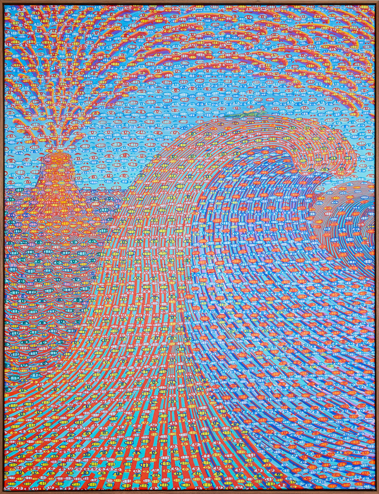Tom Schneider (b.1963), Riding The Wave Of Krakatoa (1883), 2008