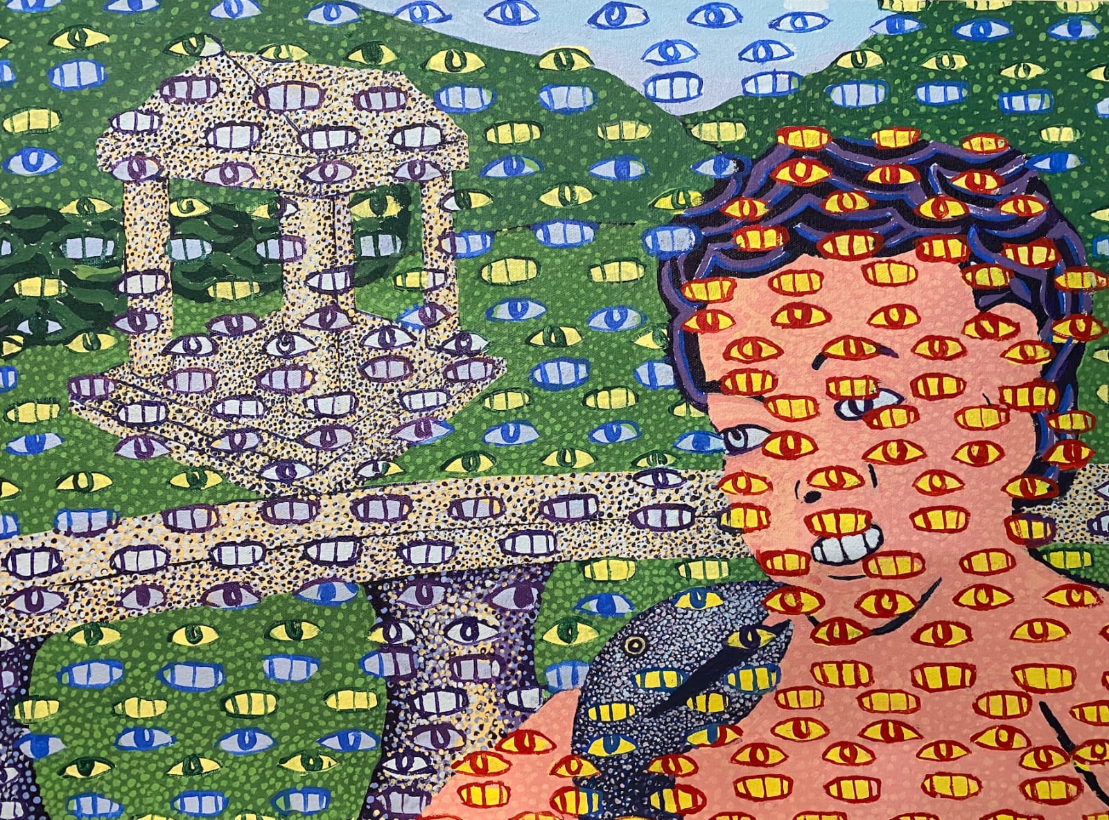 Tom Schneider (b.1963), Detail of Baby Hercules, 2021
