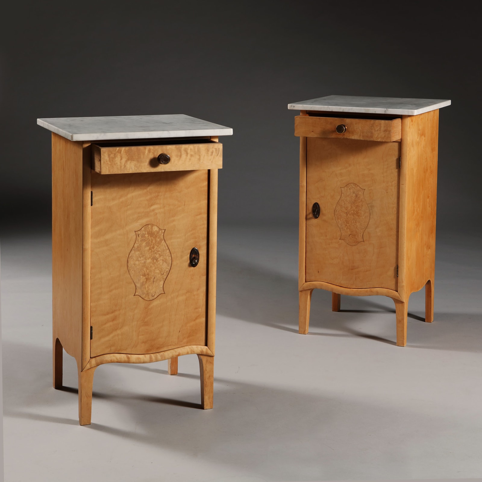 Swedish, Bedside Tables, 1910's